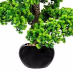 Bonsai artificial Larch x11 in ghiveci ceramic - 60 cm