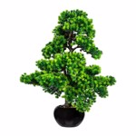 Bonsai artificial Larch x15 in ghiveci ceramic - 70 cm