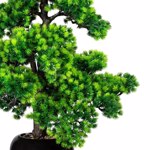 Bonsai artificial Larch x15 in ghiveci ceramic - 70 cm
