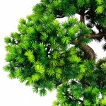 Bonsai artificial Larch x5 in ghiveci ceramic - 37 cm