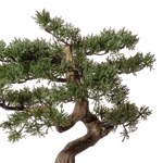 Bonsai artificial Pine in ghiveci din plastic - 40 cm