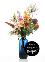 Buchet flori artificiale exotice XL - 107 cm