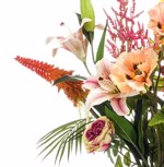 Buchet flori artificiale exotice XL - 107 cm