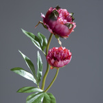 Bujor artificial fuchsia - 60 cm