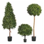 Buxus artificial decorativ Ø 40cm Boxwood in ghiveci - 55 cm