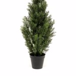 Buxus artificial in ghiveci UV Cedar - 90 cm