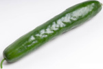 Castravete artificial decorativ verde - 24 cm