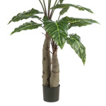 Copac artificial Alocasia cu 14 frunze - 150 cm