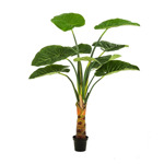 Copac artificial Alocasia cu 9 frunze - 160 cm