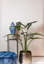 Copac artificial Alocasia frydek cu 9 frunze - 120 cm