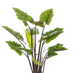 Copac artificial Colocasia cu 14 frunze - 130 cm