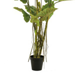 Copac artificial Colocasia cu 19 frunze - 195 cm
