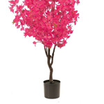 Copac artificial cu flori Bougainvillea roz - 145 cm