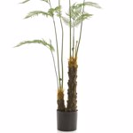 Copac artificial feriga Wild in ghiveci - 210 cm
