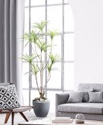 Copac artificial x10 Dracaena in ghiveci - 180 cm
