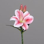 Crin artificial roz-crem - 36 cm