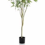 Eucalipt artificial decorativ Globulus in ghiveci - 195 cm