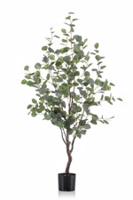 Eucalipt artificial decorativ in ghiveci - 120 cm