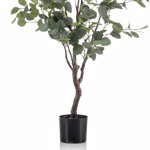 Eucalipt artificial decorativ in ghiveci - 120 cm