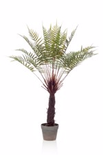 Feriga artificiala decorativa cu ghiveci - 105 cm