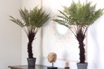 Feriga artificiala decorativa cu ghiveci - 105 cm