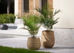 Feriga artificiala decorativa UV in ghiveci - 90 cm