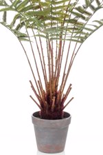 Feriga artificiala in ghiveci din plastic - 60 cm
