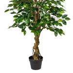 Ficus artificial decorativ Benjamina in ghiveci - 125 cm