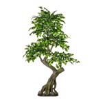 Ficus artificial decorativ Benjamina verde - 170 cm