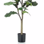 Ficus artificial Lyrata in ghiveci - 120 cm