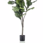 Ficus artificial Lyrata in ghiveci - 150 cm