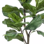 Ficus artificial Lyrata in ghiveci - 90 cm