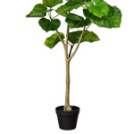 Ficus artificial Umbellata in ghiveci - 125 cm