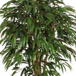 Ficus artificial Weeping cu trunchi natural in ghiveci - 180 cm
