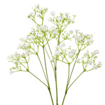 Flori artificiale decorative albe - 68 cm