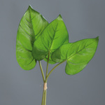 Frunze artificiale Anthurium verde - 39/45 cm