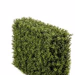 Gard buxus artificial decorativ Boxwood UV - 70x20x50 cm
