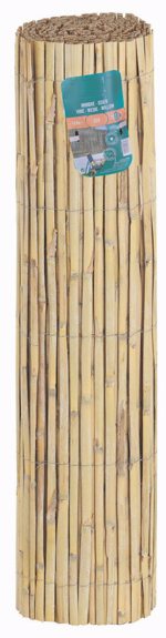 Gard gradina, paravan cu tije de bambus natural MEDIUM - 1.5x5m