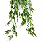 Ghirlanda bambus artificial verde  - 75 cm