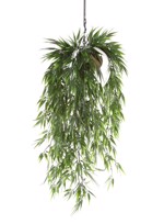 Ghirlanda bambus artificial verde  - 75 cm