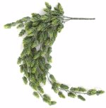 Ghirlanda hamei artificial verde pudrat - 70 cm