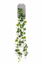 Ghirlanda iedera artificiala verde-crem - 180 cm