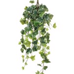 Ghirlanda iedera artificiala verde-crem - 80 cm