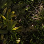 Gradina verticala artificiala SAUVAGE LIGHT - 100x100cm
