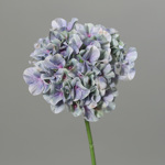 Hortensia artificiala verde-mov - 46 cm