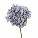 Hortensia artificiala verde-mov - 46 cm