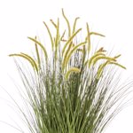 Iarba artificiala decorativa Cattail - 100 cm