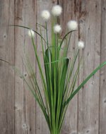 Iarba artificiala decorativa crem - 70 cm