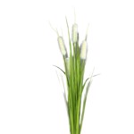 Iarba artificiala decorativa, papura artificiala crem - 70 cm