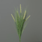 Iarba artificiala decorativa, papura artificiala verde - 60 cm